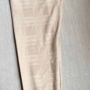 Nike Plaid Beige Tights